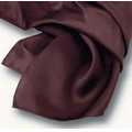 Brown Polyester Satin Scarf - 30"x30"